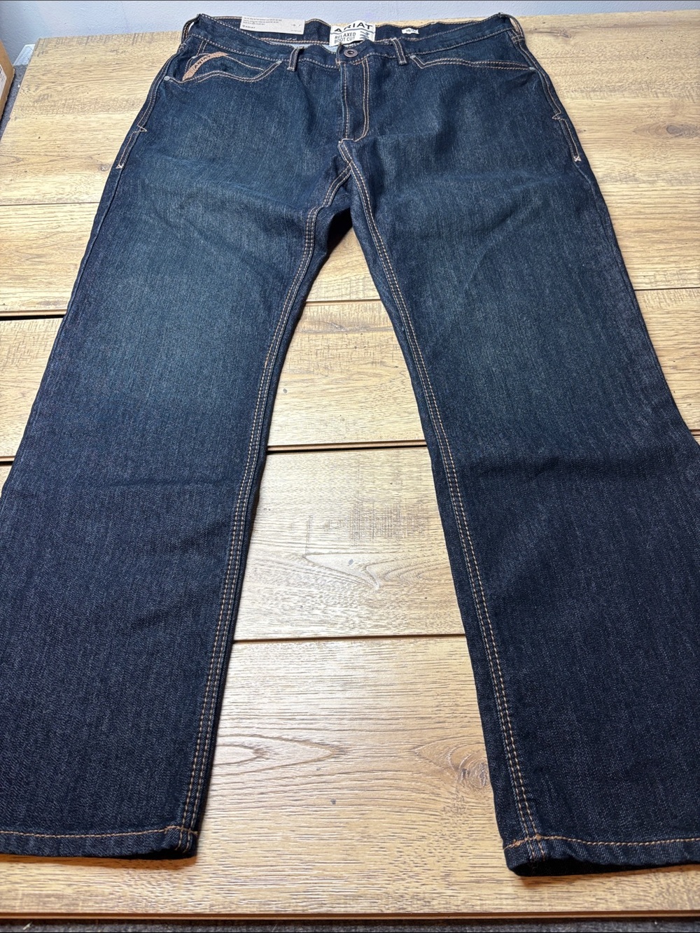 Men's Ariat M4 Hansen Boot Jean in Blackstone Color Size 38x32 - NWT